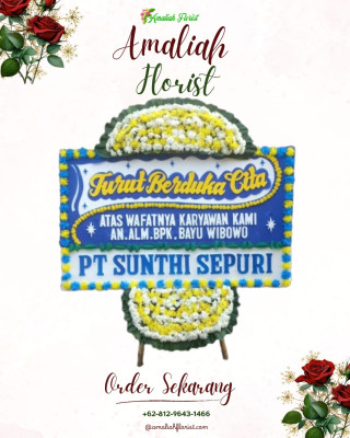 Papan Bunga Duka di Culamega