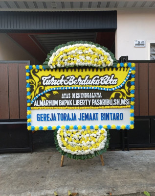 Papan Bunga Duka di Culamega