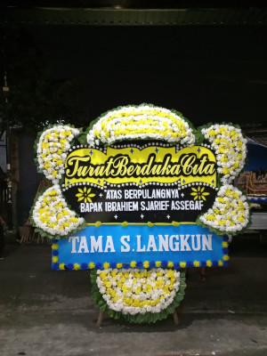 Papan Bunga Duka di Culamega